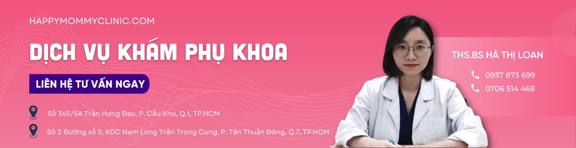 Khám phụ khoa tại Happy Mommy