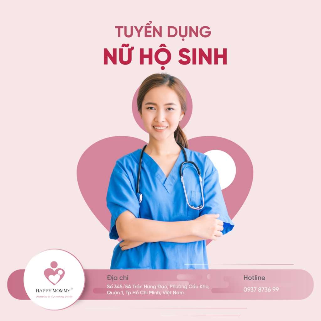 Happy Mommy tuyển dụng nữ hộ sinh