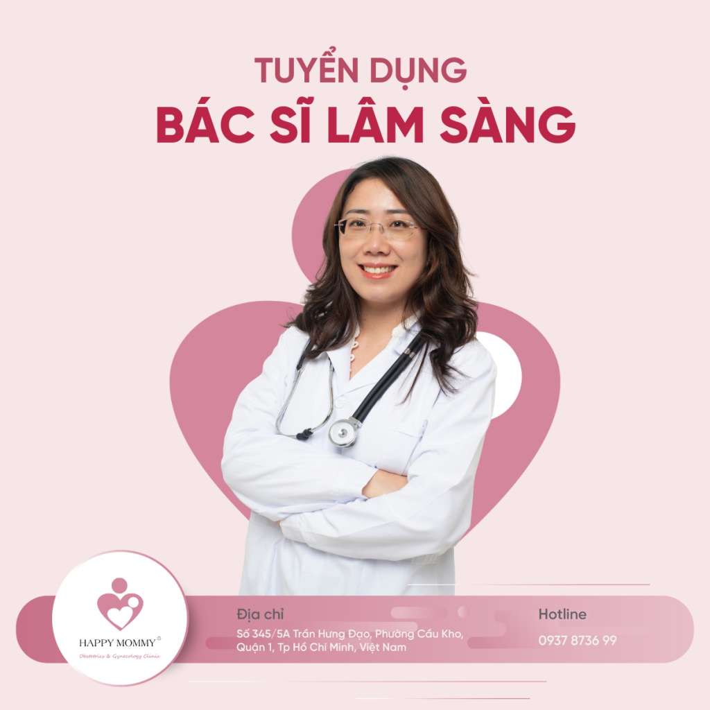 Happy Mommy tuyển dụng bác sĩ lâm sàng