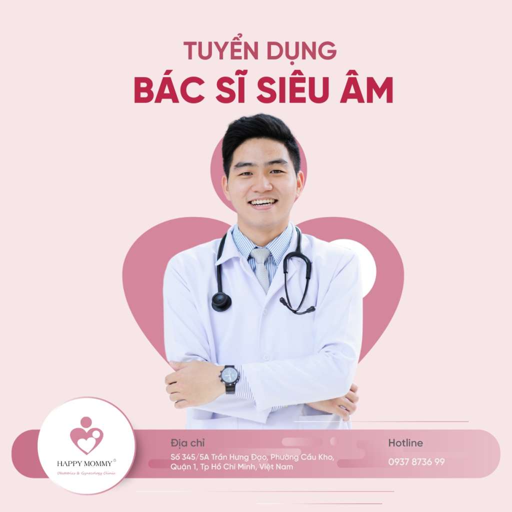 Happy Mommy tuyển dụng bác sĩ siêu âm