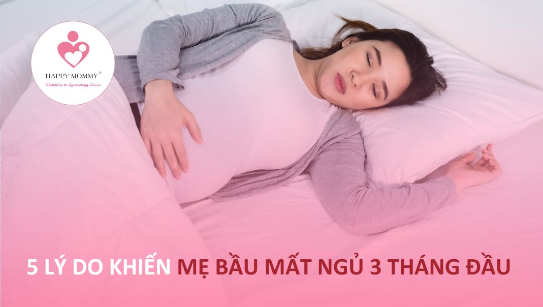 5 lý do khiến mẹ bầu mất ngủ 3 tháng đầu